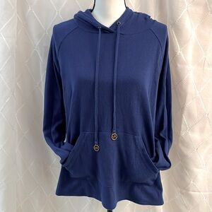 Michael Kors Blue Hoodie Sweatshirt